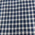 Cotton Plaid Fabric polyester cotton Yarn Dyed Flannel Plaid fabric Manufactory